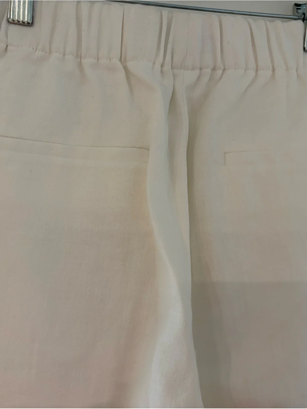 J. Crew White  Linen Pants